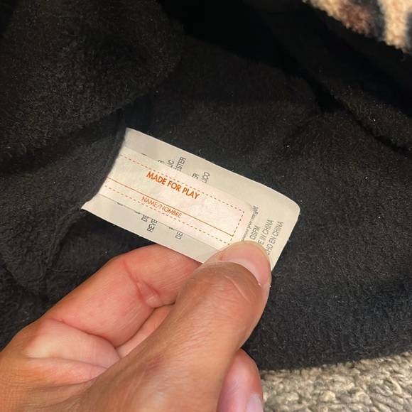 Leopard Print Fleece Hat for Girls - Picture 4 of 10